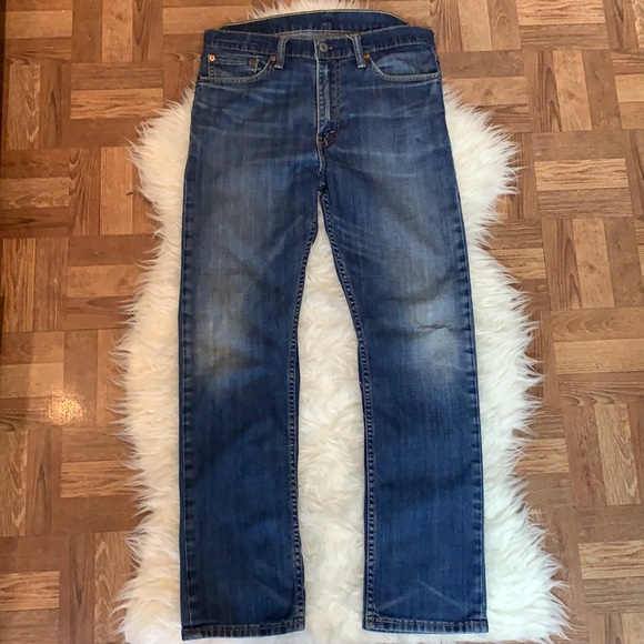 Vintage🧚‍♀️Levi’s 513 distressed jeans size 32 (men’s) - Picture 2 of 16